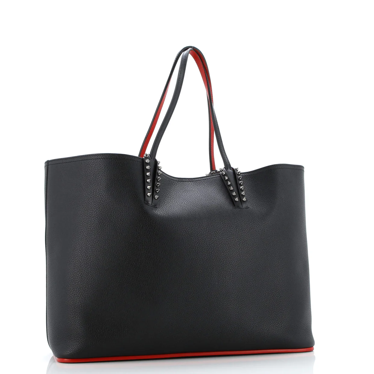 Cabata East West Tote Leather Large - Deep Luxury