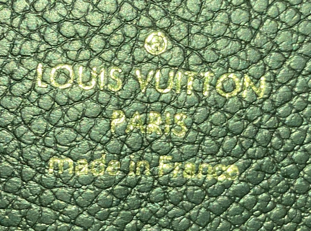 Clemence Wallet Monogram Empreinte Leather - Deep Luxury