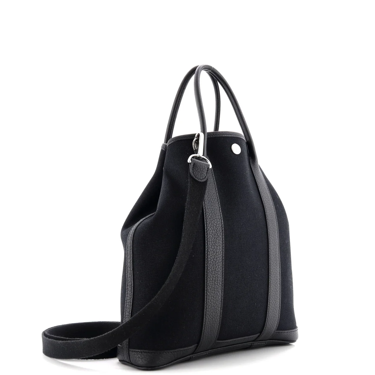 Garden File Tote Toile and Leather 28 - Deep Luxury