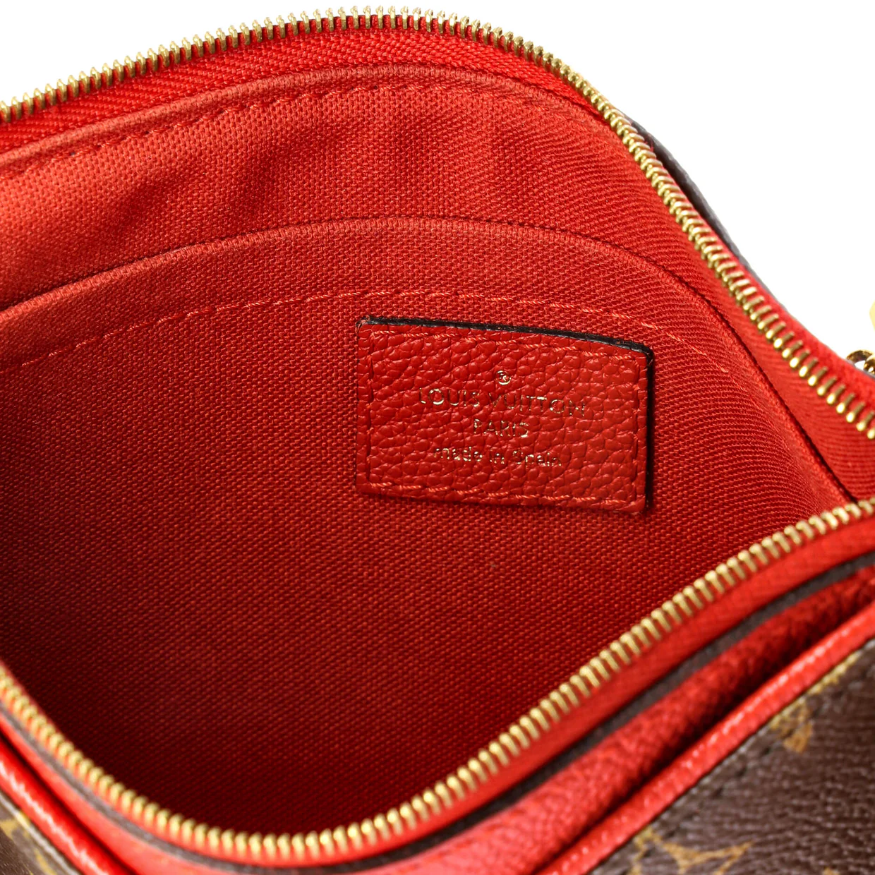 Pallas Clutch Monogram Canvas with Leather - Deep Luxury