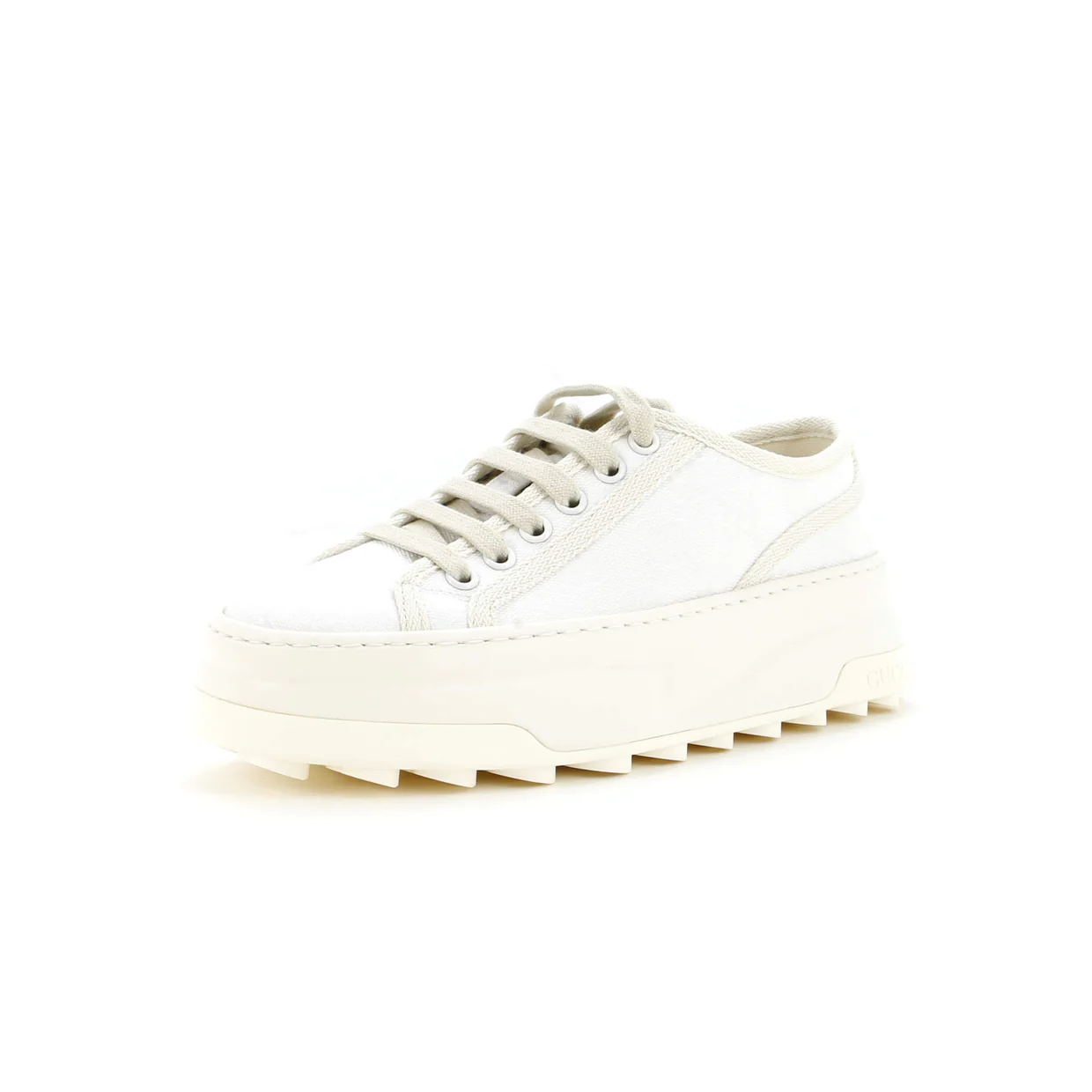 Women's 1977 Tennis Platform Sneakers GG Canvas - Deep Luxury