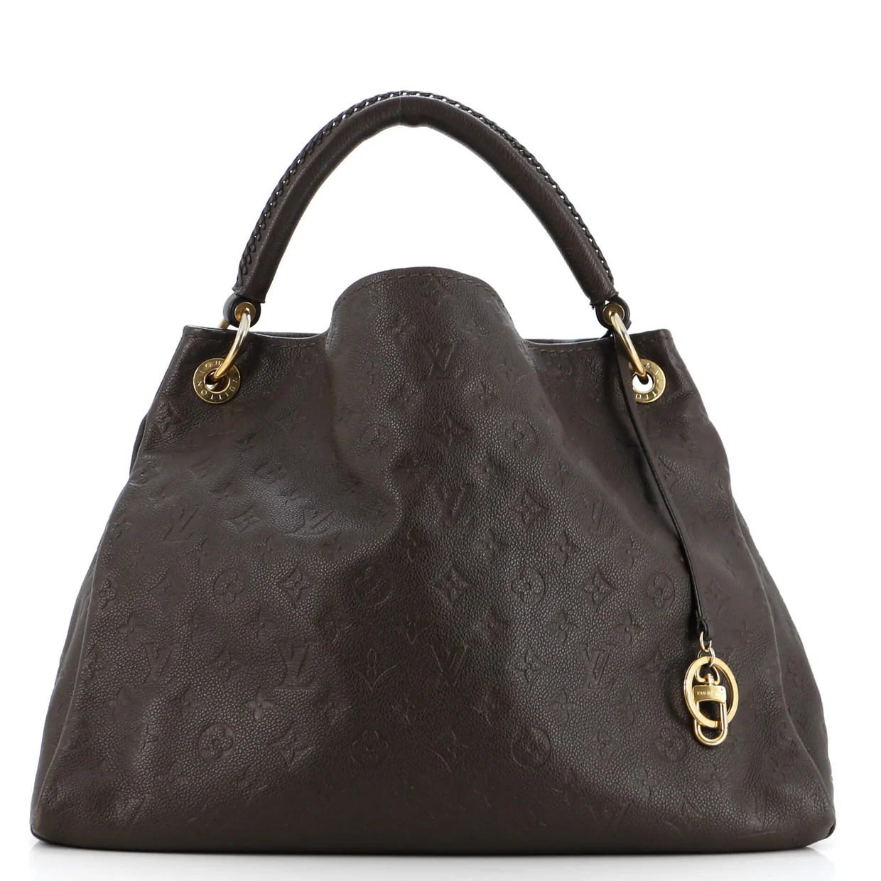 Artsy Handbag Monogram Empreinte Leather MM - Deep Luxury