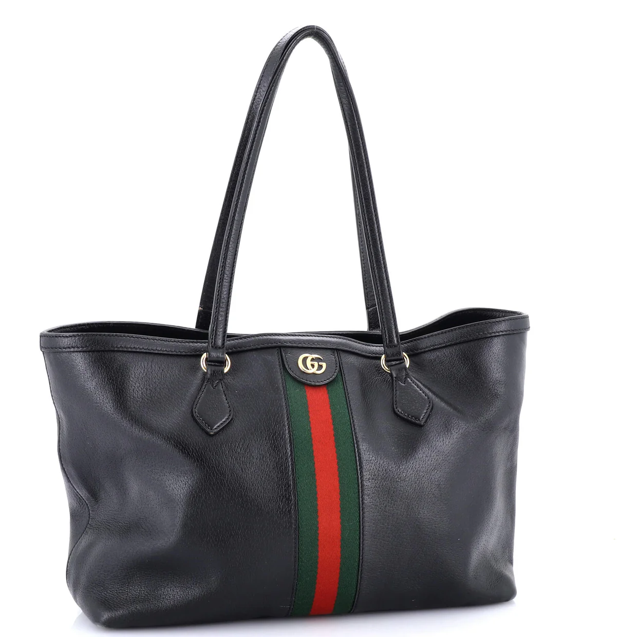 Ophidia Shopping Tote Leather Medium - Deep Luxury