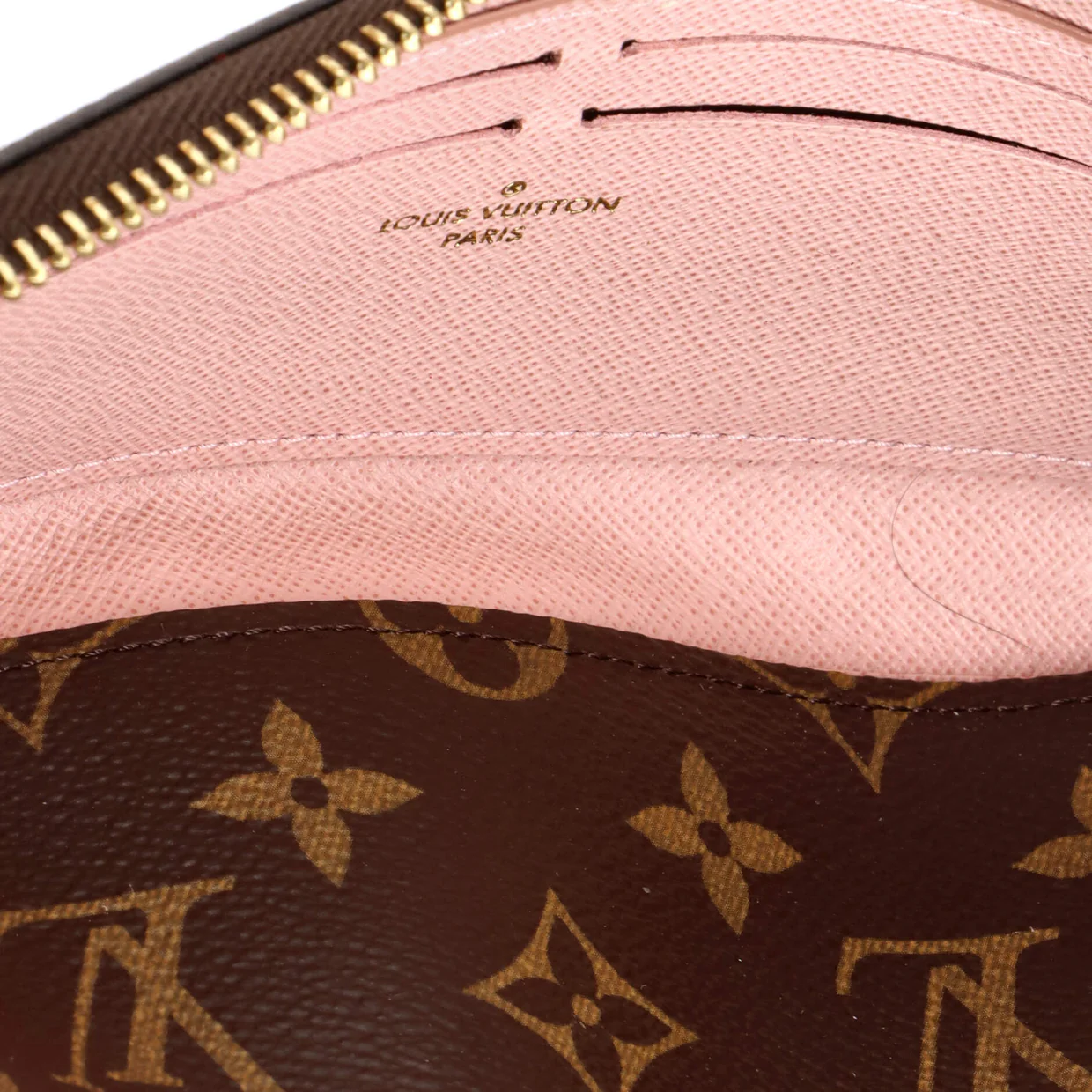 Clemence Wallet Monogram Canvas - Deep Luxury