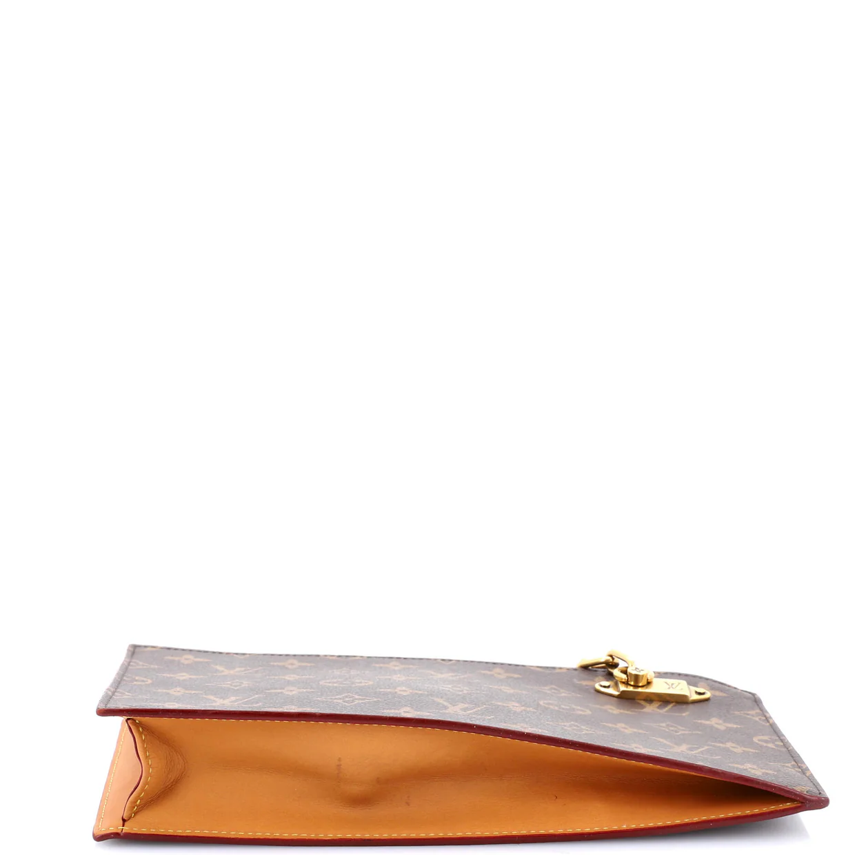 Legacy Chain Clutch Monogram Canvas - Deep Luxury