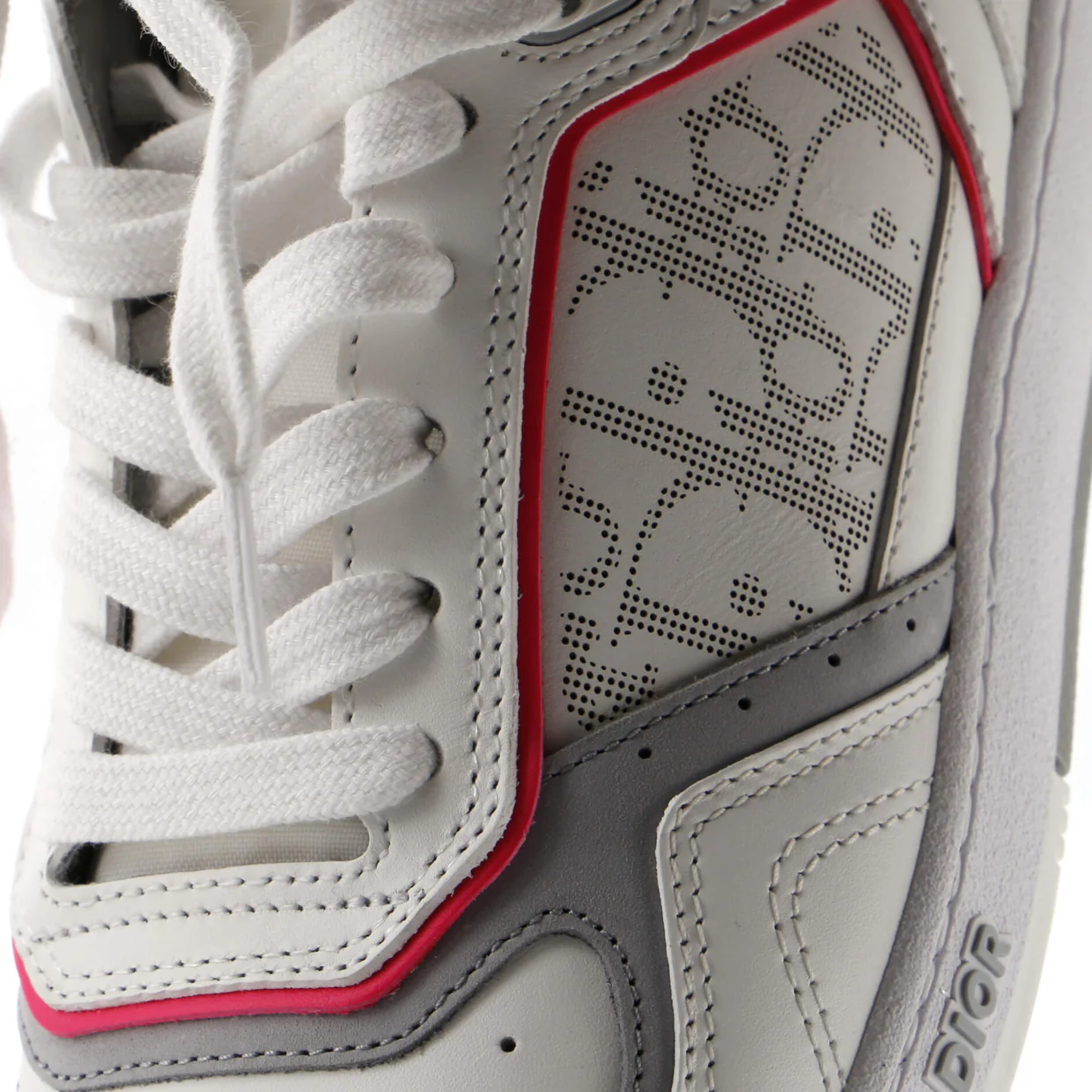 Men's B27 Mid-Top Sneakers Leather with Oblique Galaxy Leather - Deep Luxury