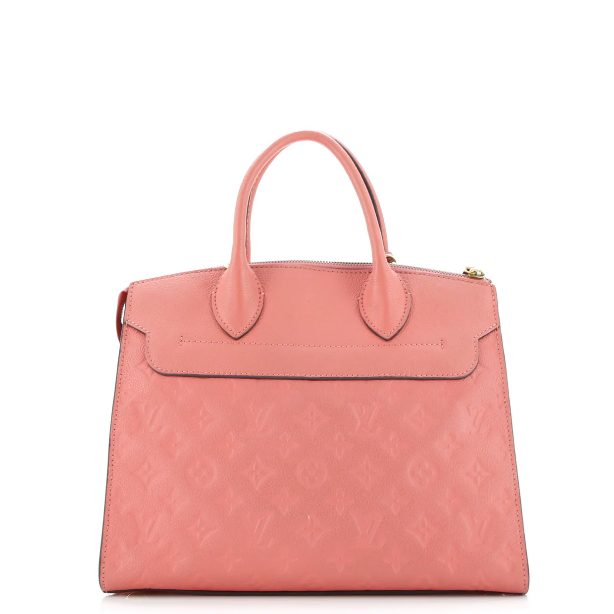 Pont Neuf Handbag Monogram Empreinte Leather MM - Deep Luxury