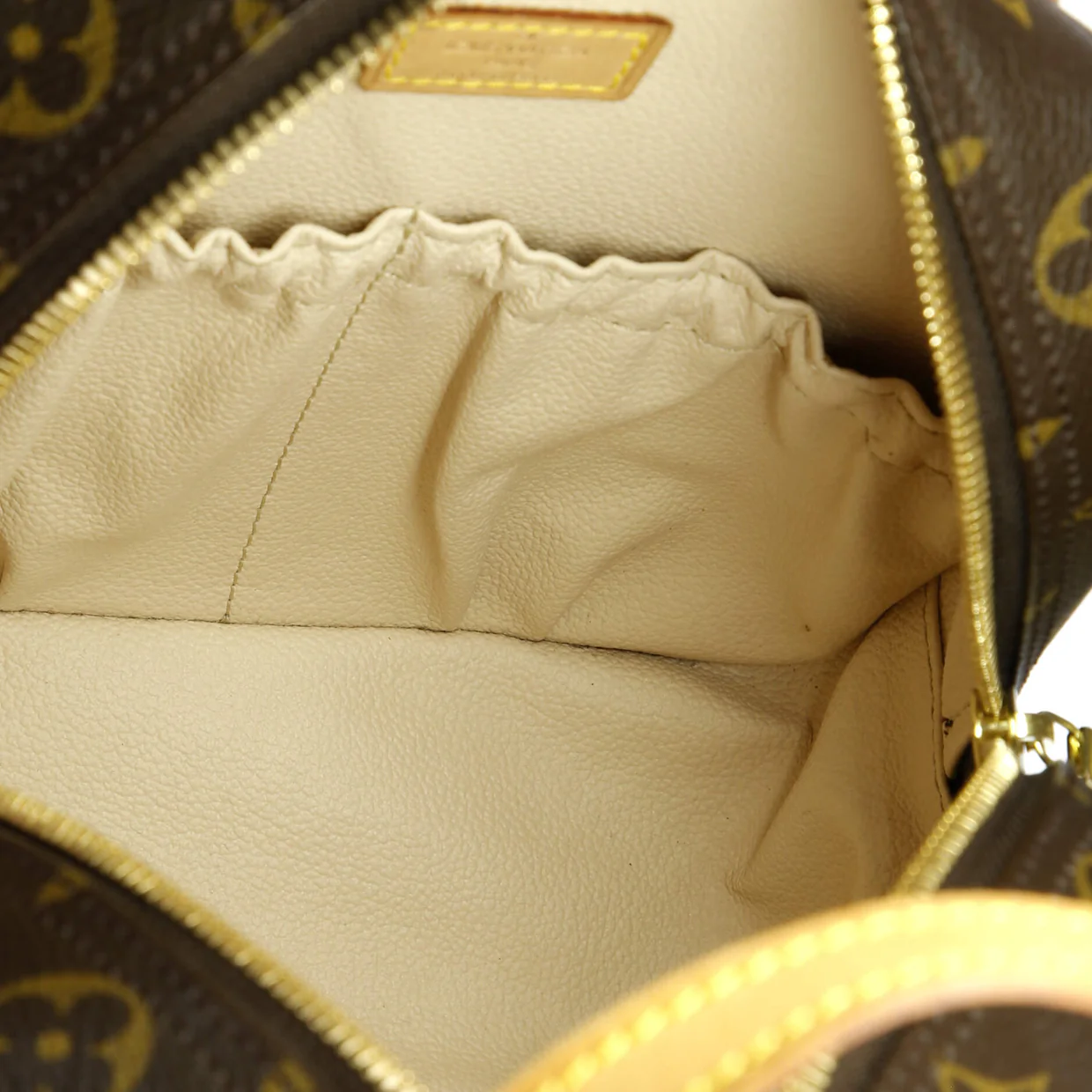 Spontini Handbag Monogram Canvas - Deep Luxury