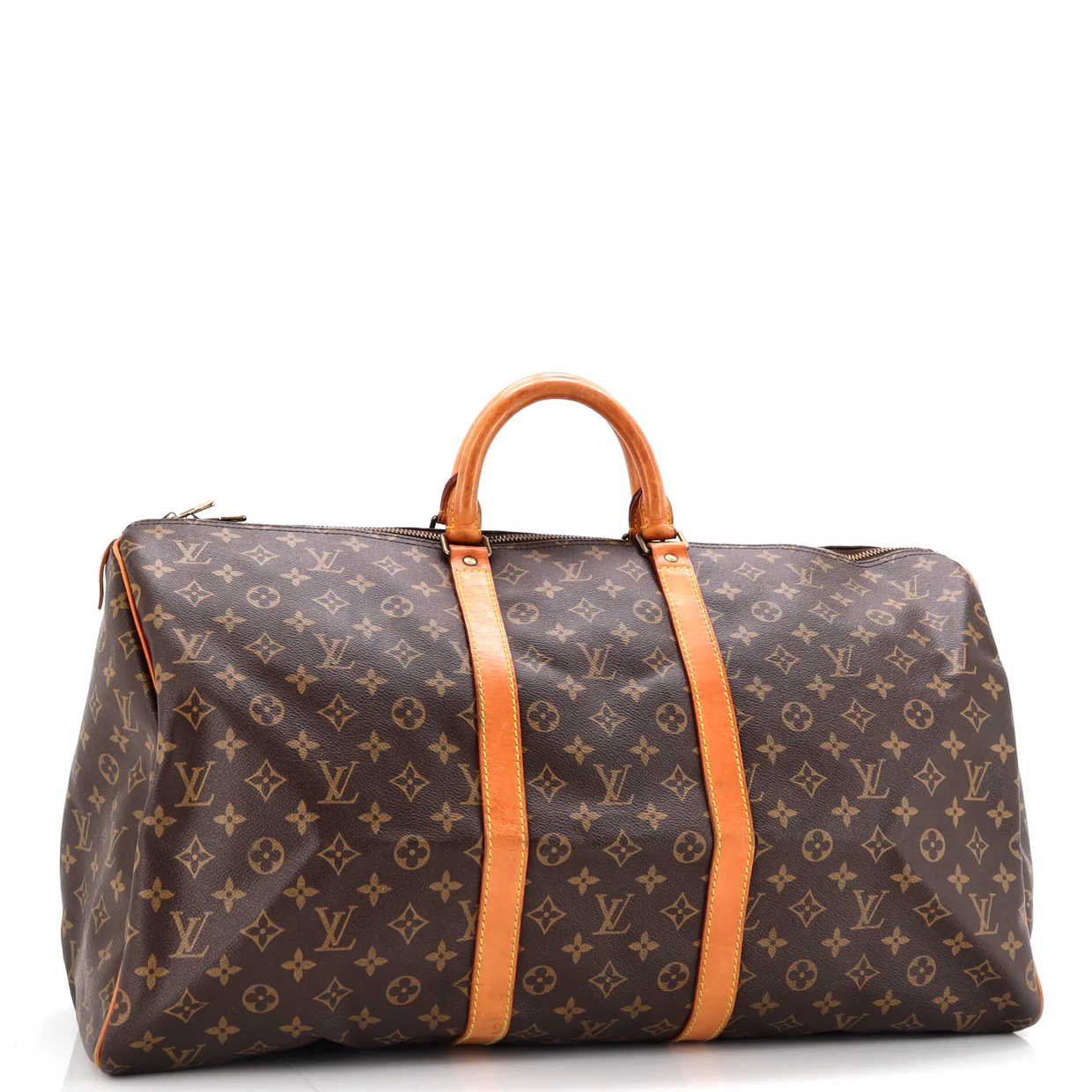 Keepall Bandouliere Bag Monogram Canvas 55 - Deep Luxury
