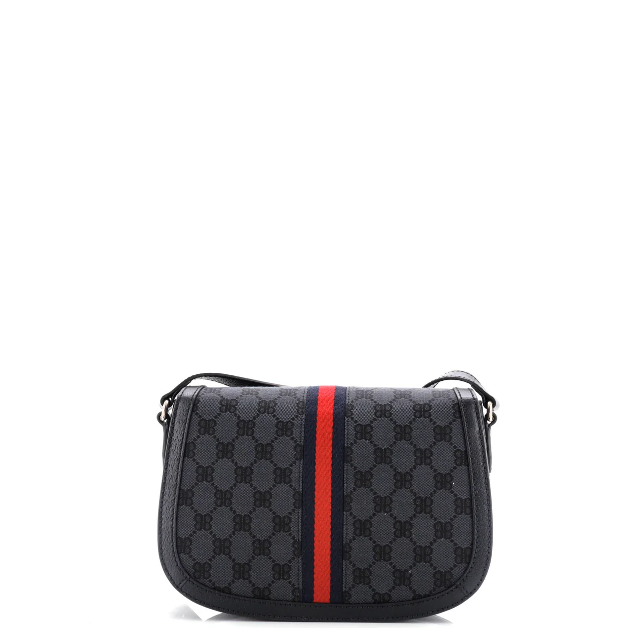 x Balenciaga The Hacker Project Flap Messenger Bag BB Canvas Medium - Deep Luxury