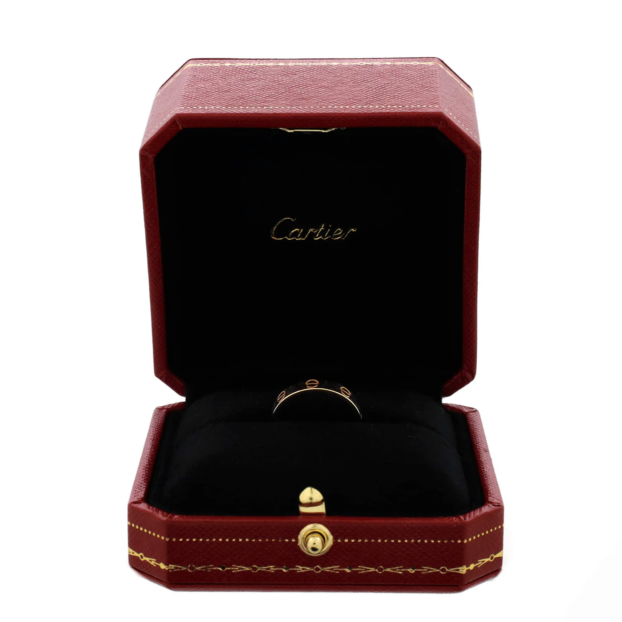Love Wedding Band Ring 18K Yellow Gold - Deep Luxury