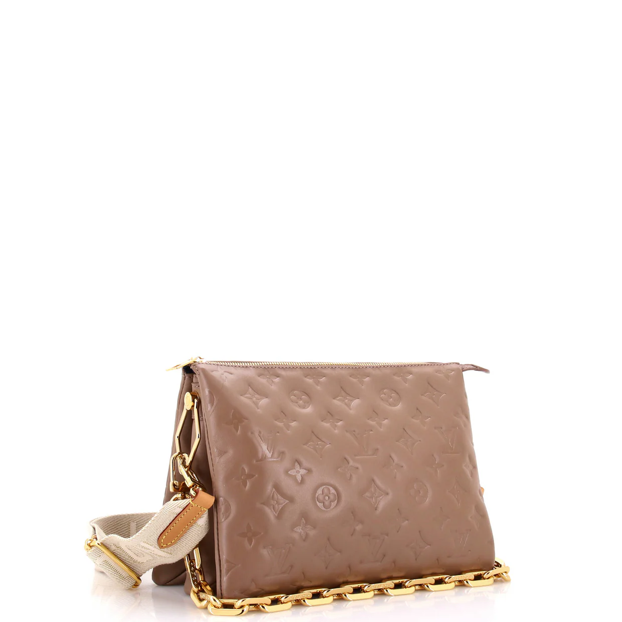 Coussin Bag Monogram Embossed Lambskin PM - Deep Luxury