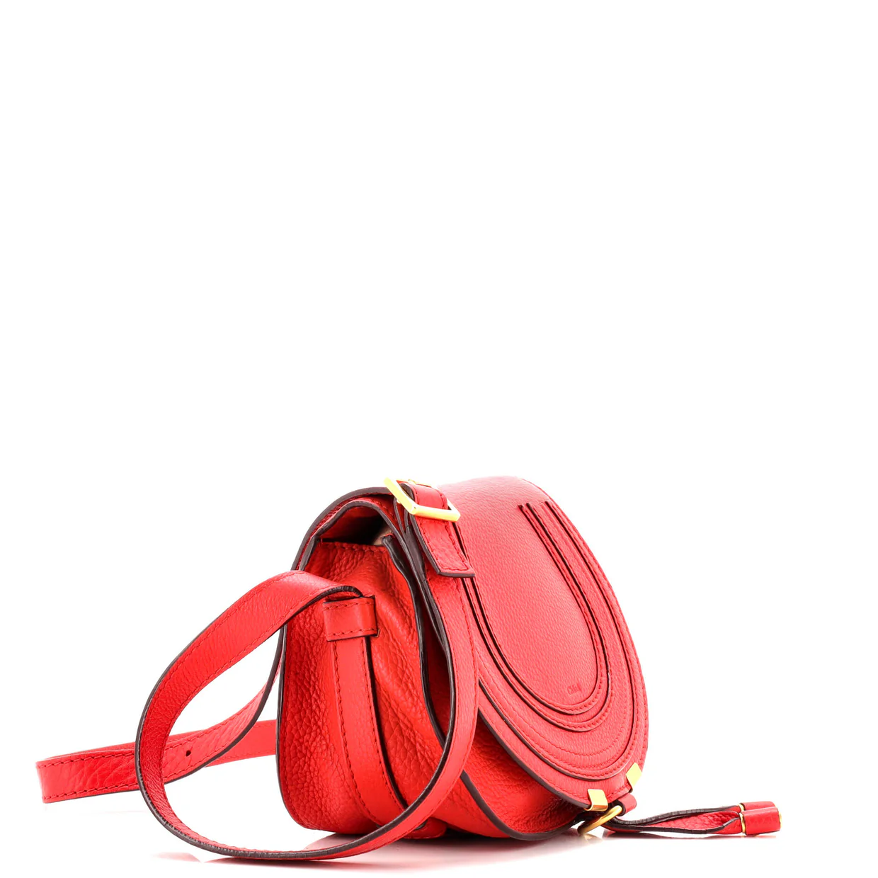 Marcie Crossbody Bag Leather Small - Deep Luxury