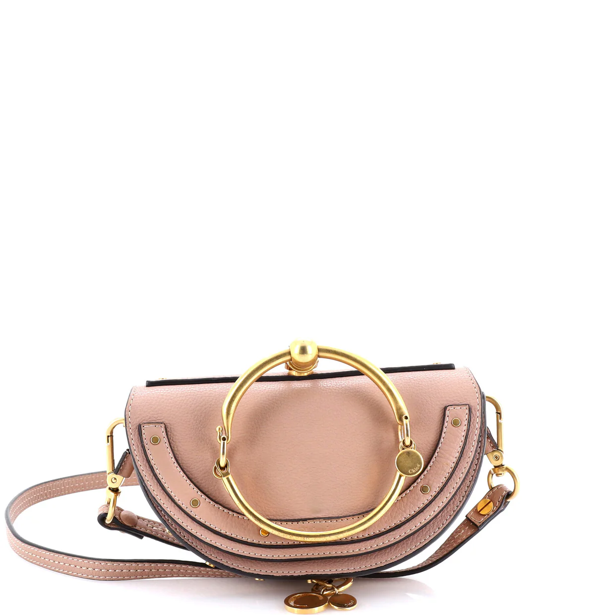 Nile Crossbody Bag Leather Mini - Deep Luxury