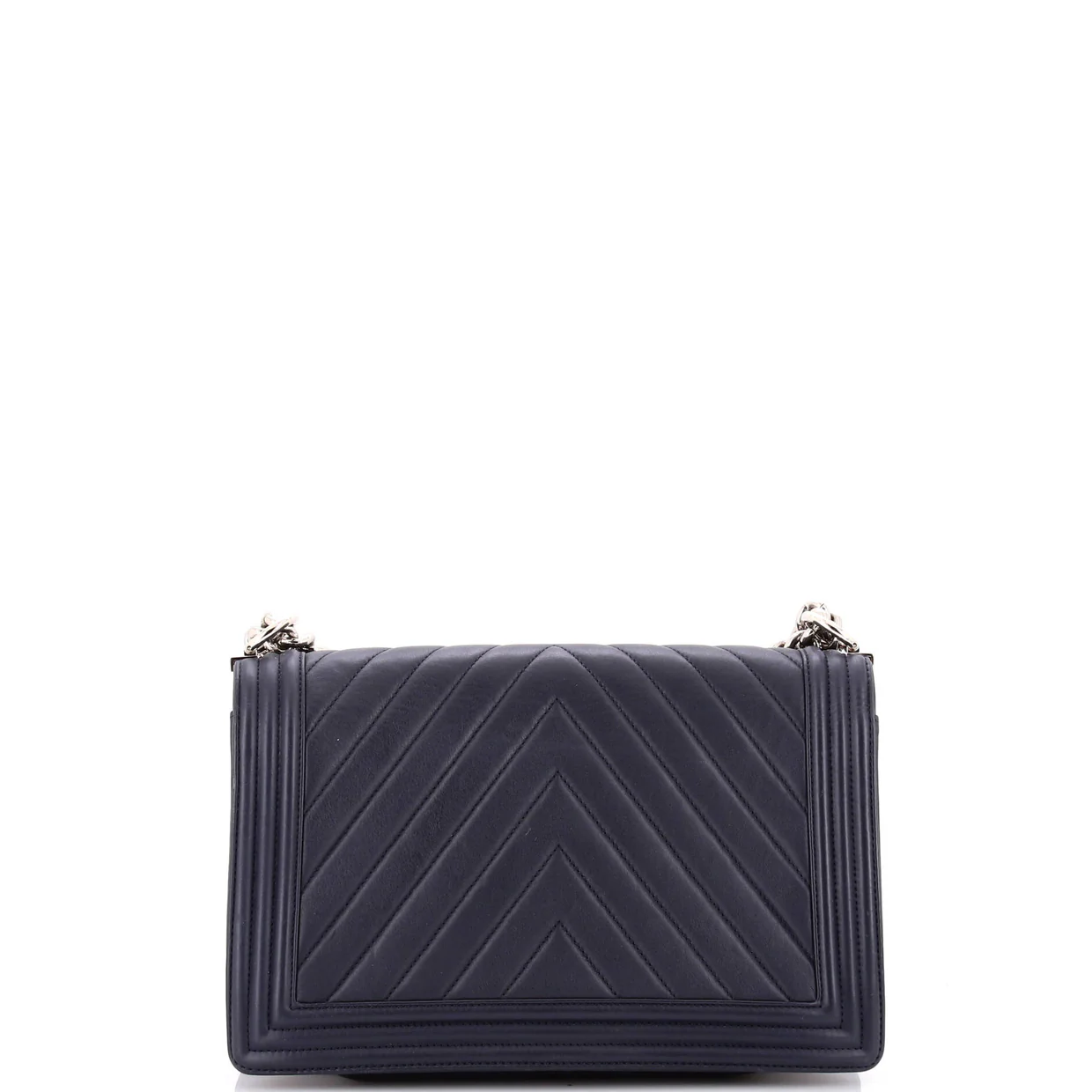 Boy Flap Bag Chevron Lambskin New Medium - Deep Luxury