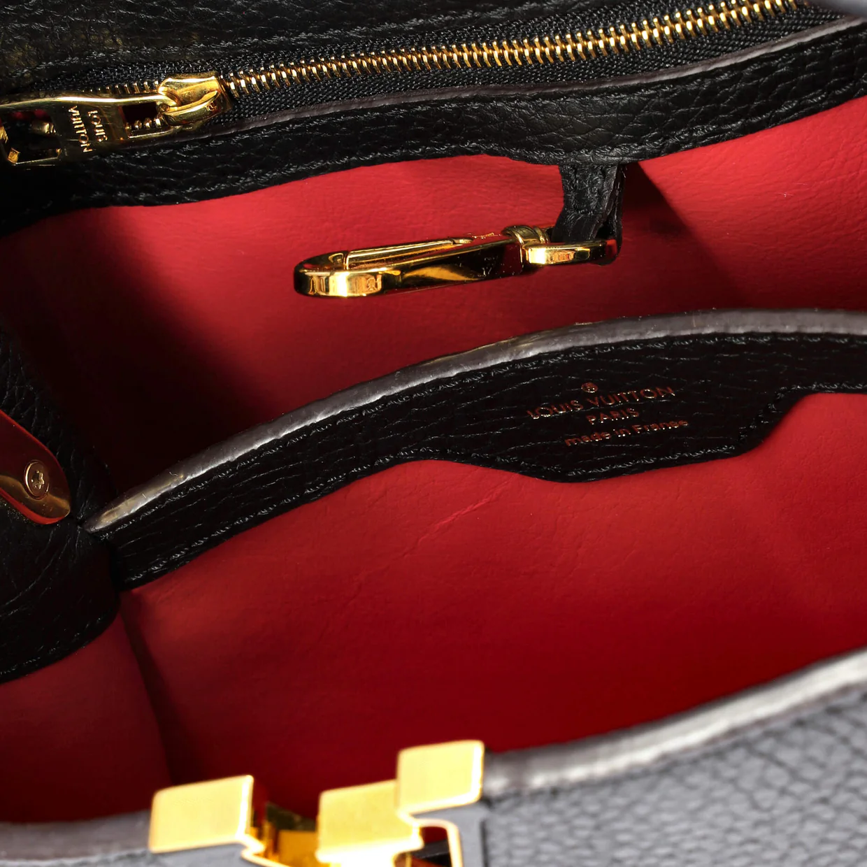 Capucines Bag Leather BB - Deep Luxury