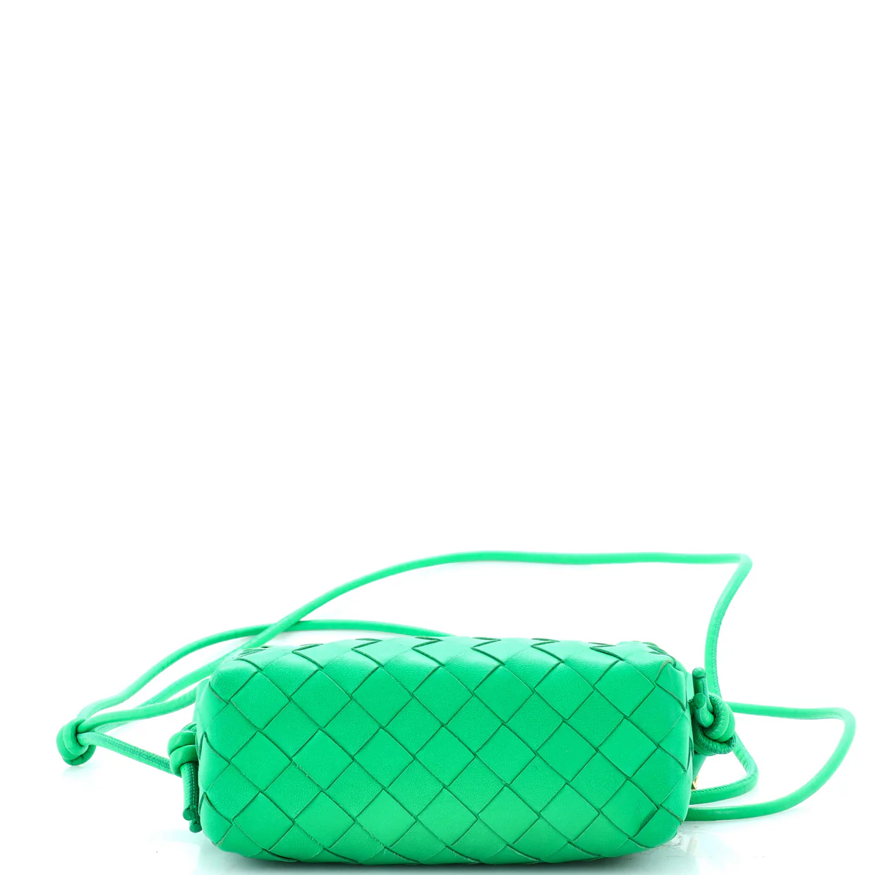 Loop Crossbody Bag Intrecciato Nappa Mini - Deep Luxury