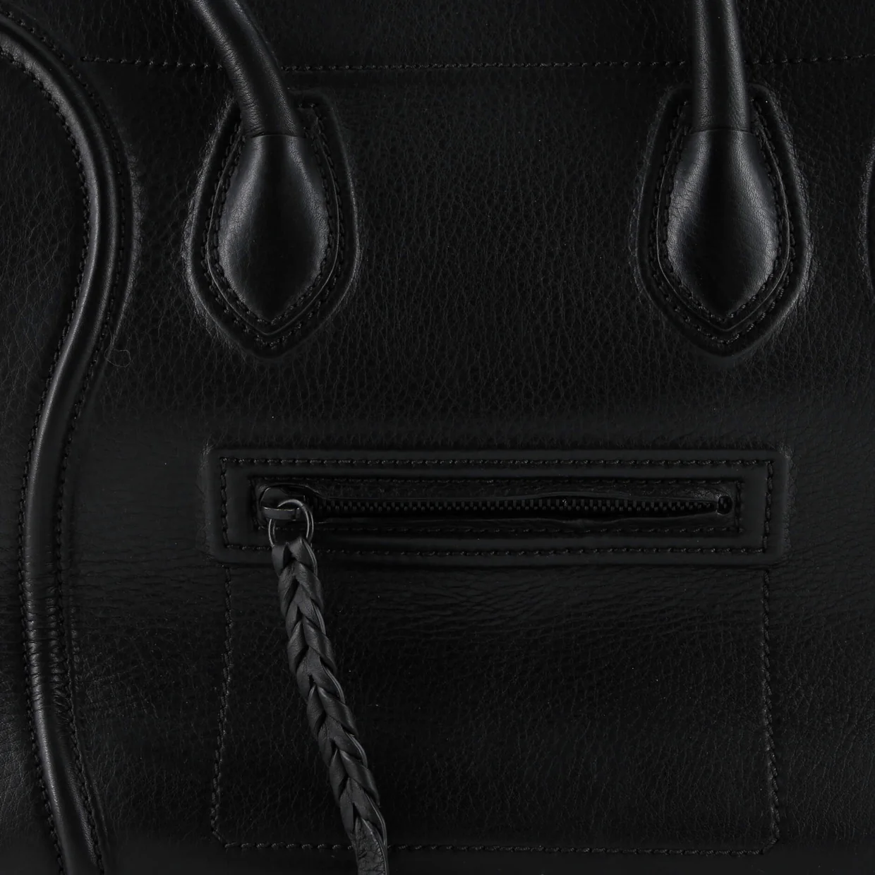 Phantom Bag Smooth Leather Medium - Deep Luxury