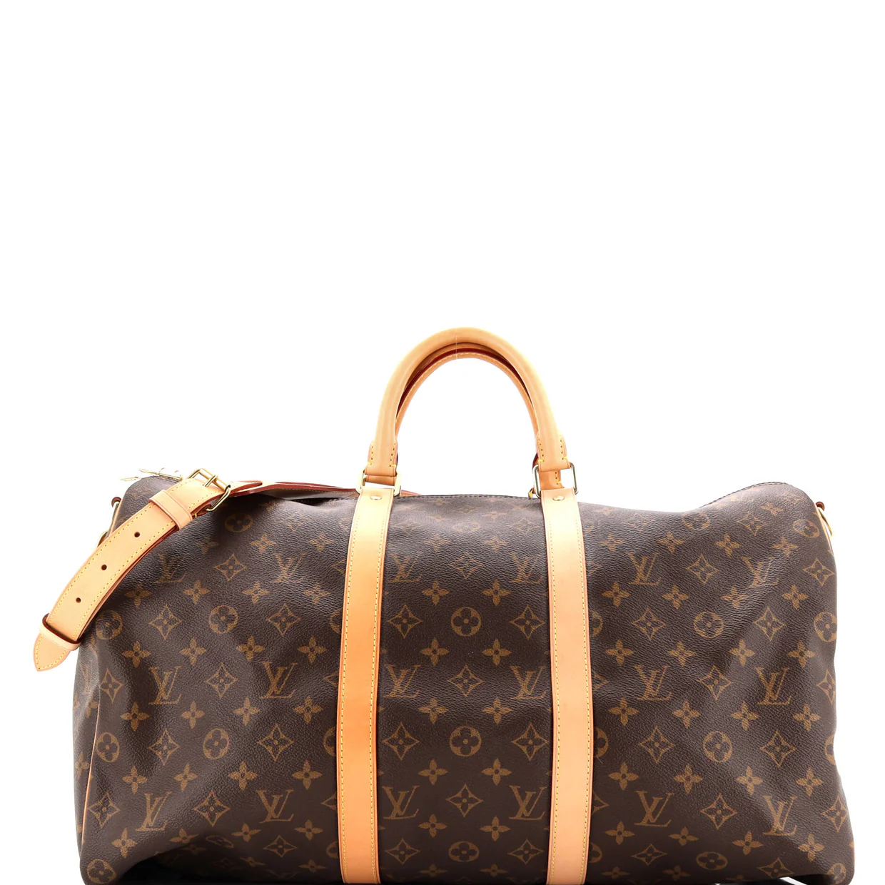 Keepall Bandouliere Bag Monogram Canvas 50 - Deep Luxury