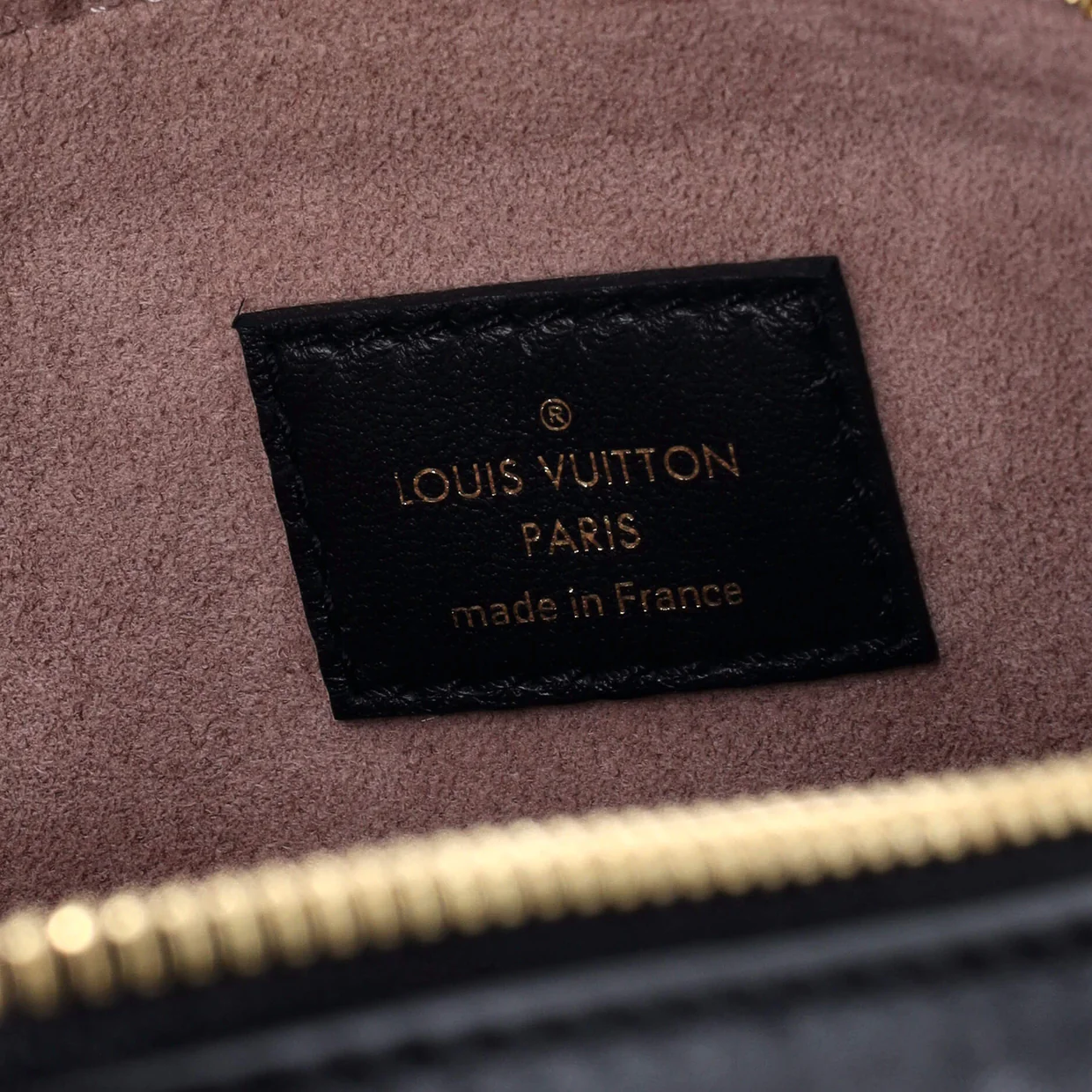 Coussin Bag Monogram Embossed Lambskin PM - Deep Luxury