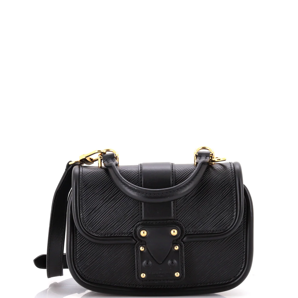 Hide and Seek Top Handle Bag Epi Leather - Deep Luxury