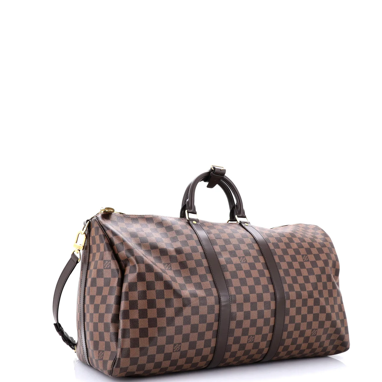 Keepall Bandouliere Bag Damier 55 - Deep Luxury