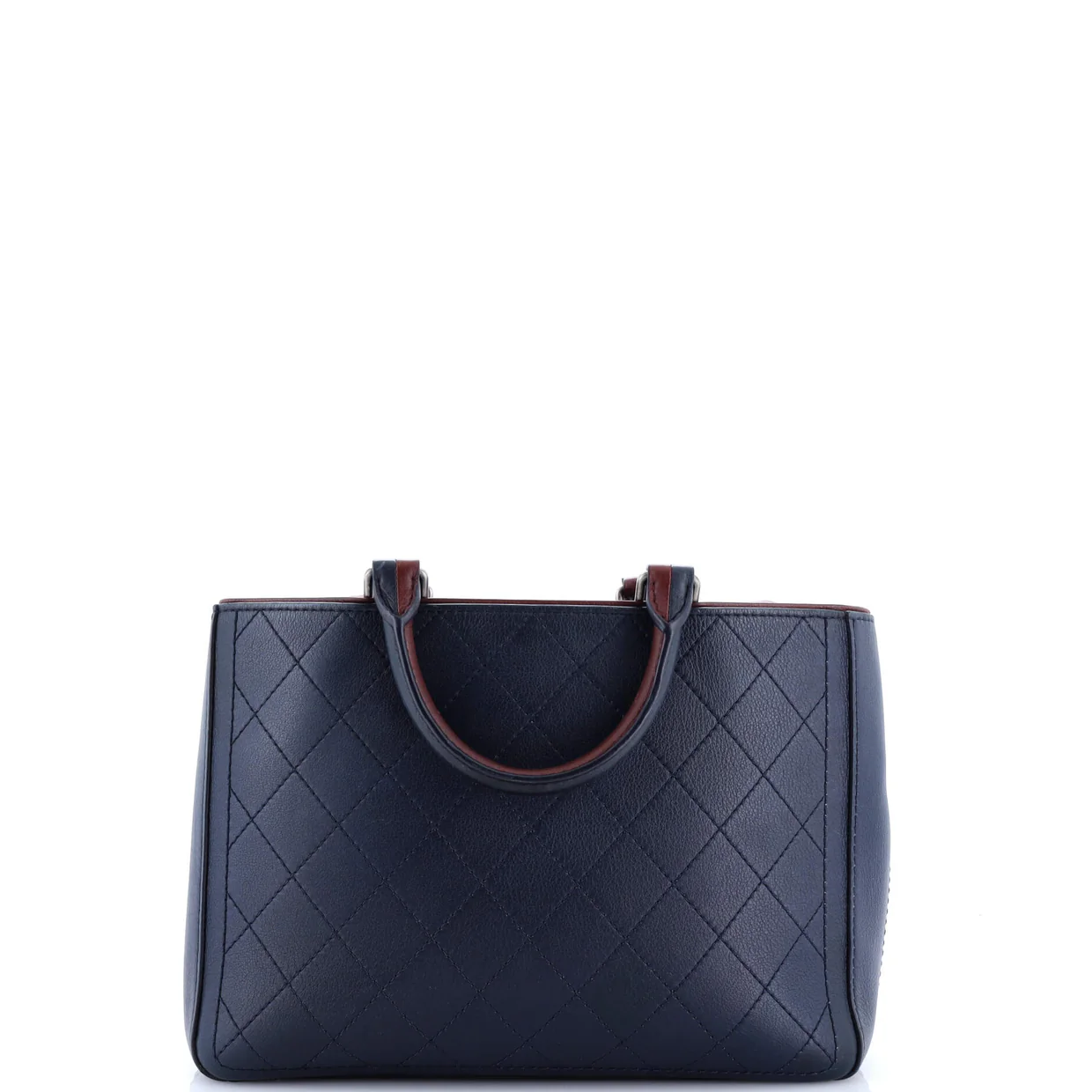 So Light Shopping Tote Stitched Bullskin Medium - Deep Luxury