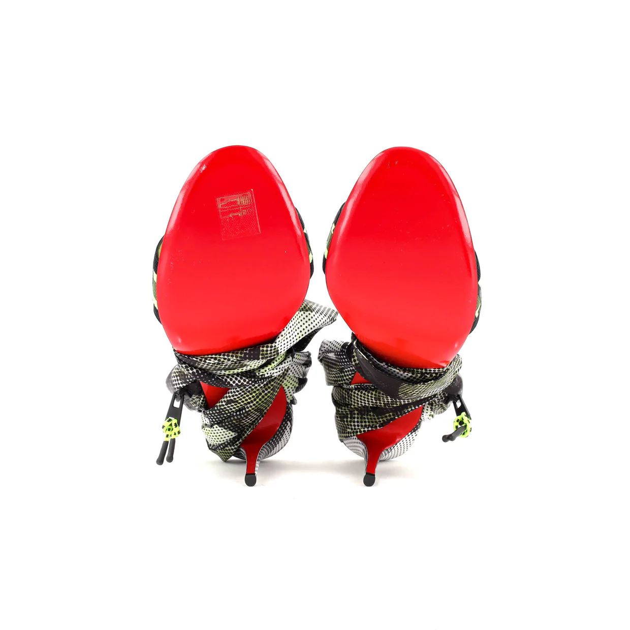 Women's Wind Around Du Desert Ankle Wrap Heeled Sandals Fabric with Satin 100 - Deep Luxury
