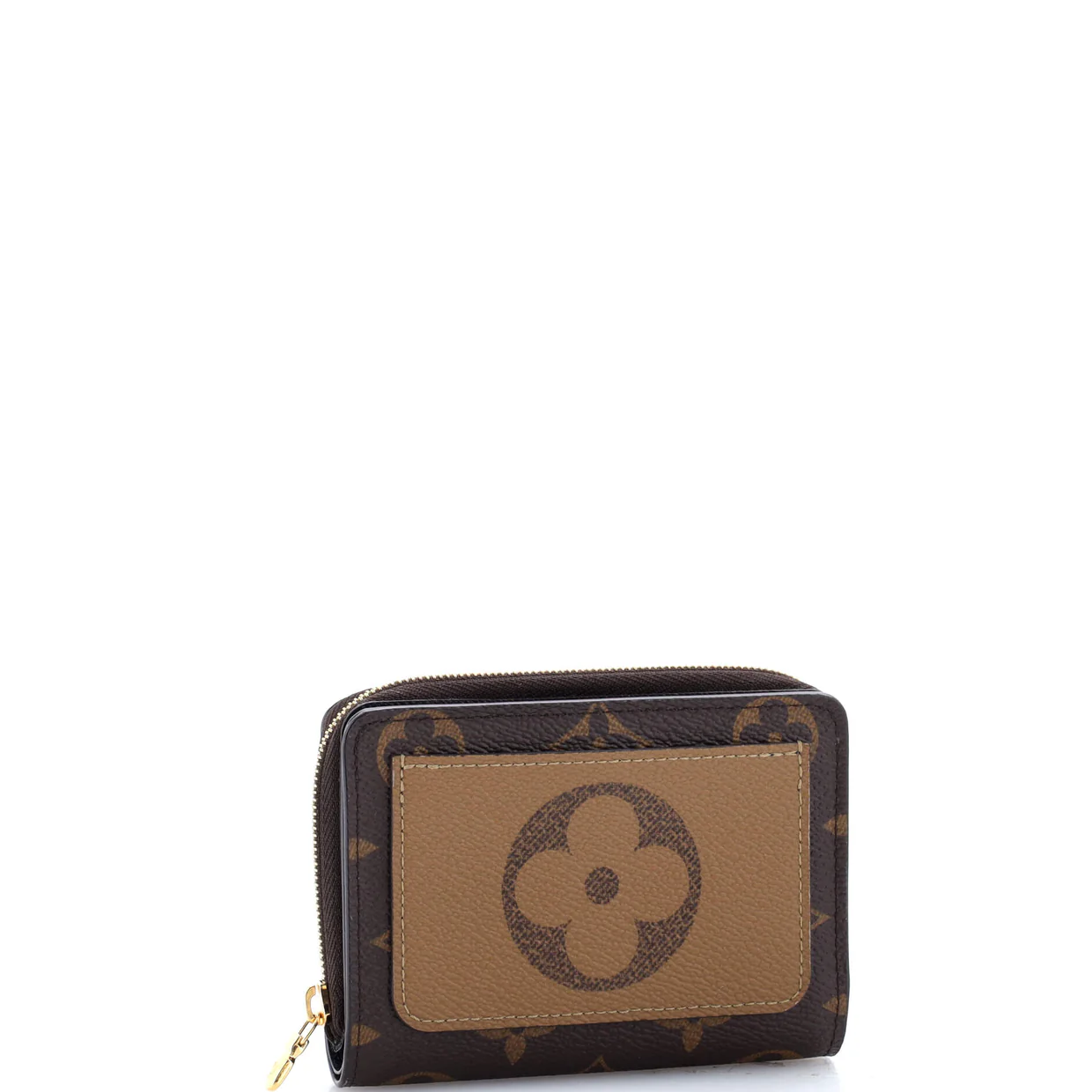 Lou Wallet Reverse Monogram Canvas - Deep Luxury