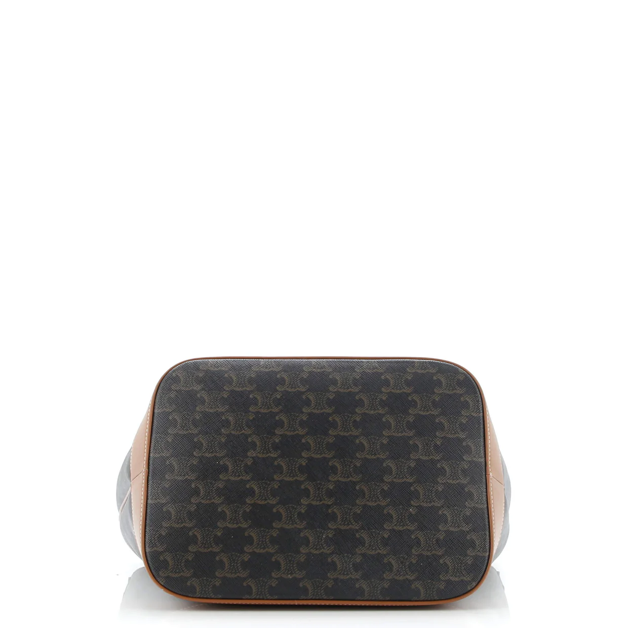 Bucket Bag Triomphe Coated Canvas Medium - Deep Luxury