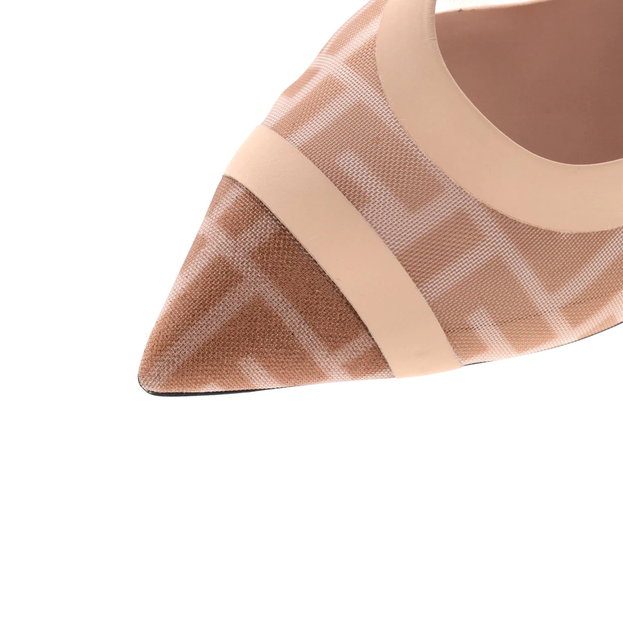 Women's Colibri Heeled Mules Zucca Mesh - Deep Luxury