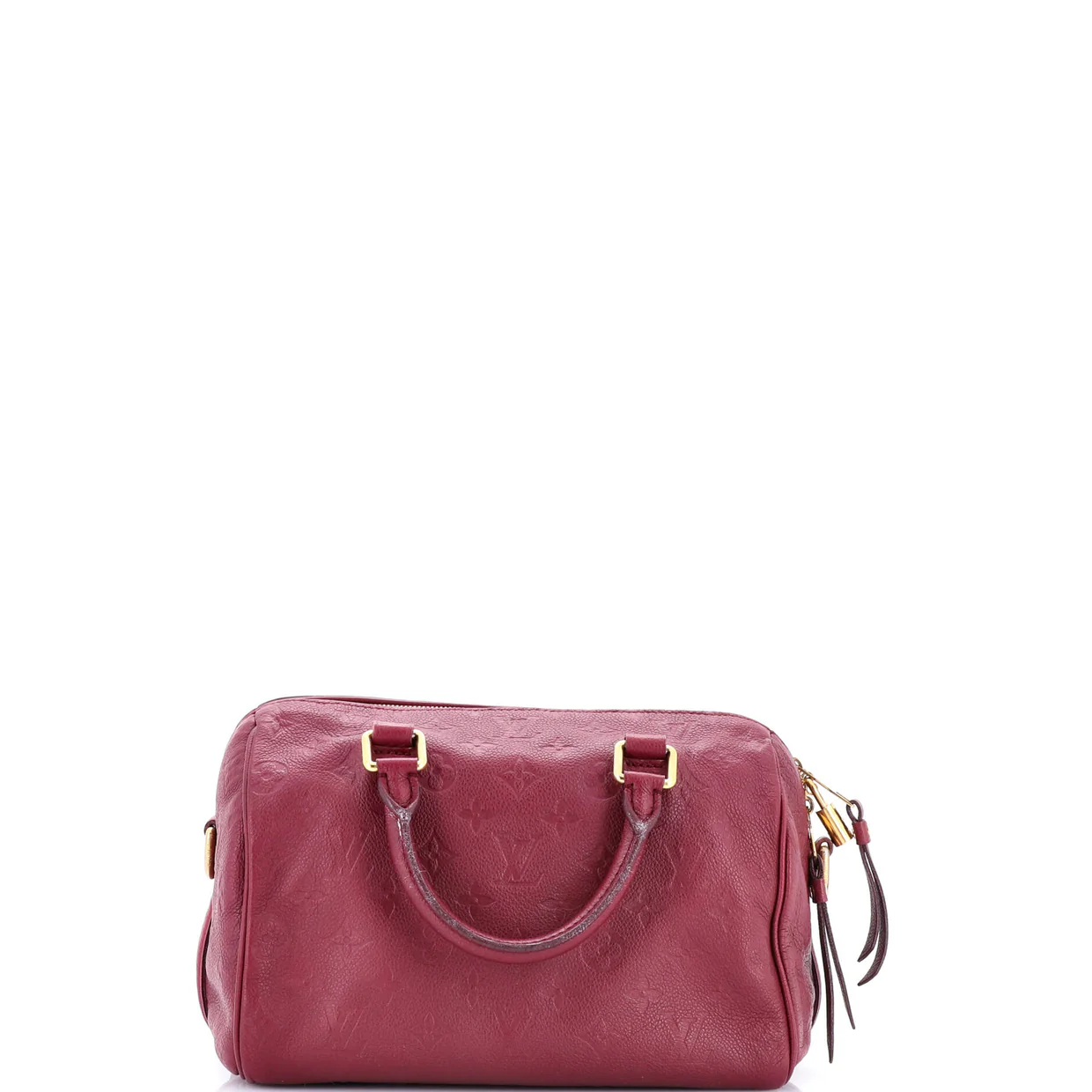 Speedy Bandouliere Bag Monogram Empreinte Leather 30 - Deep Luxury