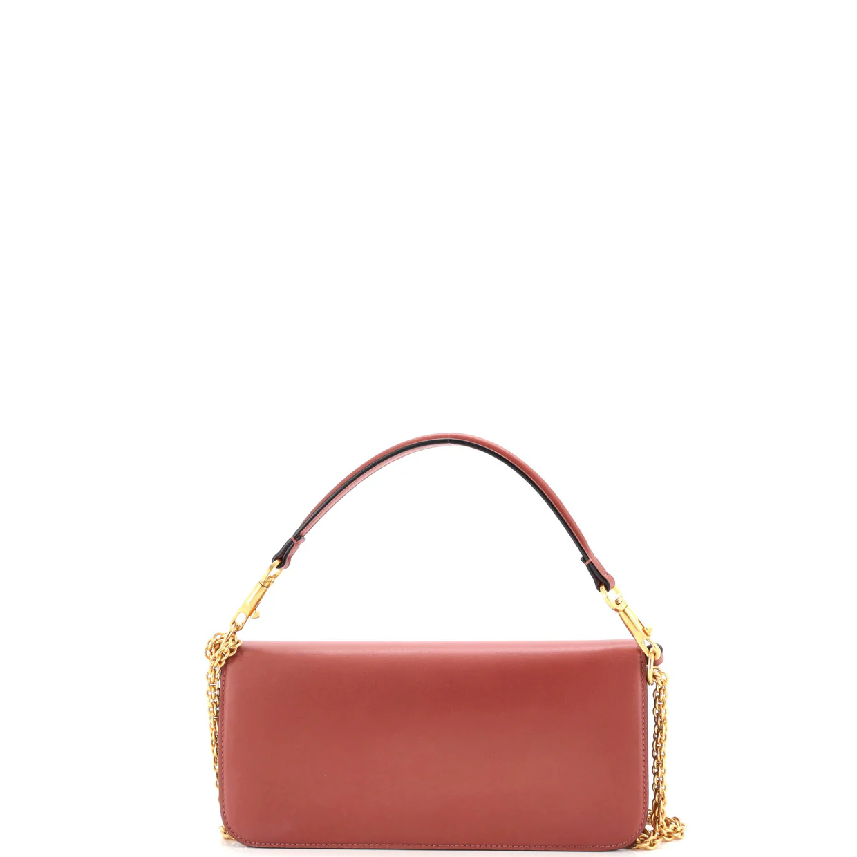 VLogo Loco Flap Shoulder Bag Leather Medium - Deep Luxury