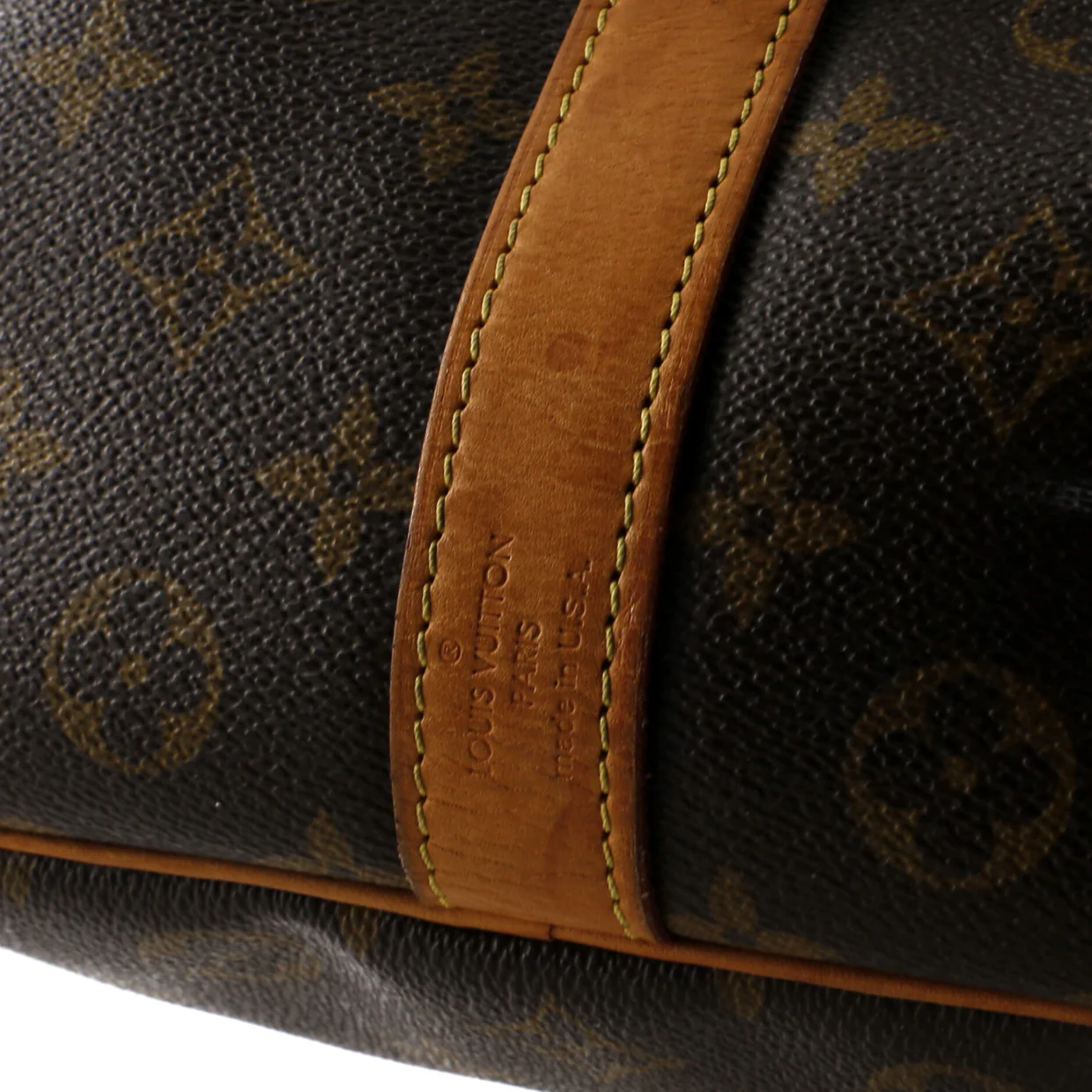 Keepall Bandouliere Bag Monogram Canvas 50 - Deep Luxury
