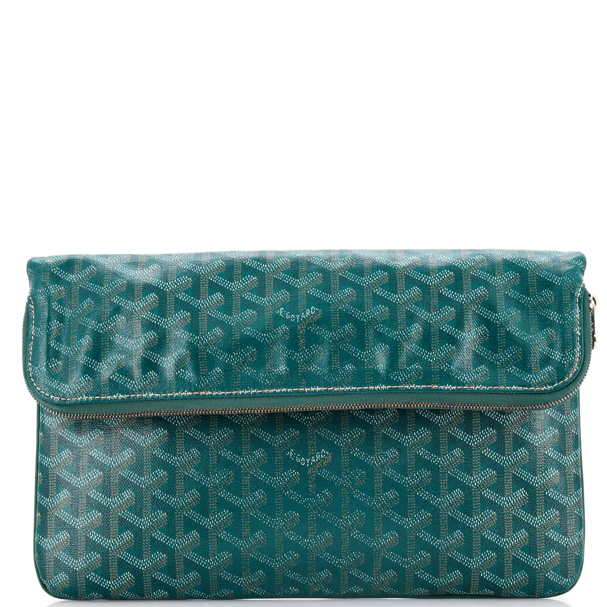 Saint Marie Clutch Coated Canvas - Deep Luxury