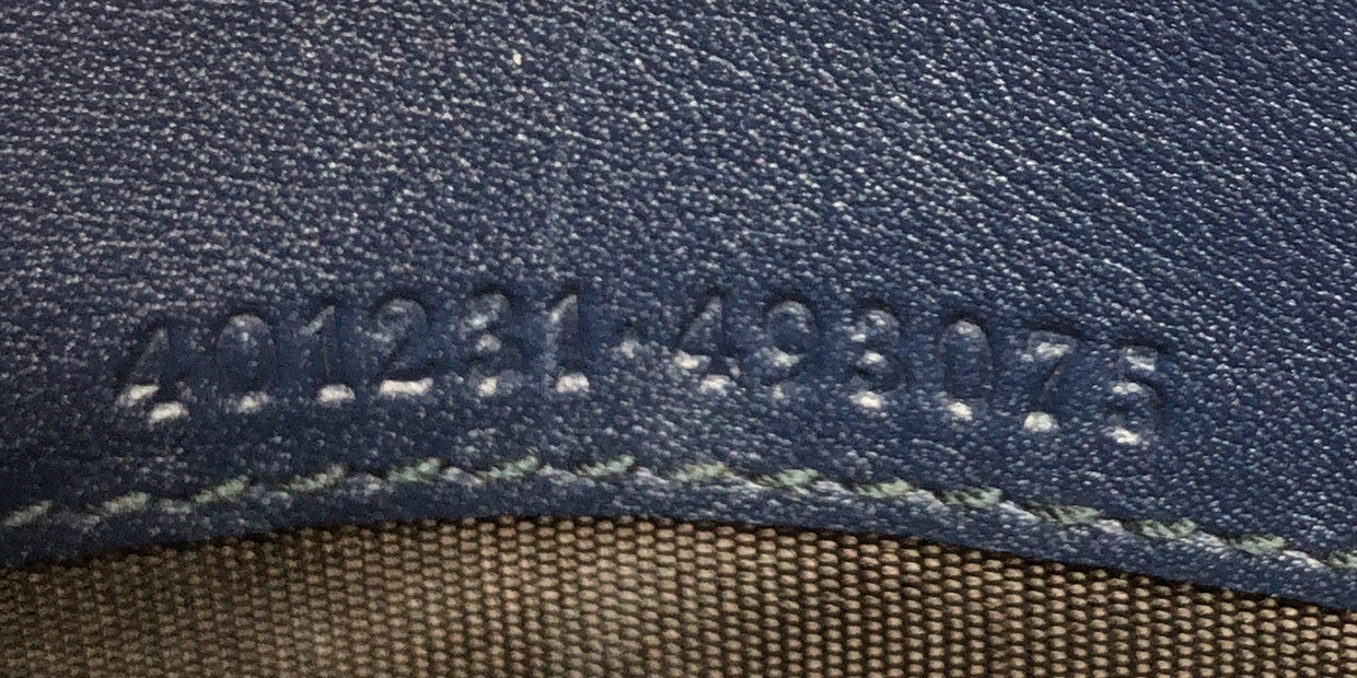 Dionysus Chain Wallet GG Velvet Small - Deep Luxury