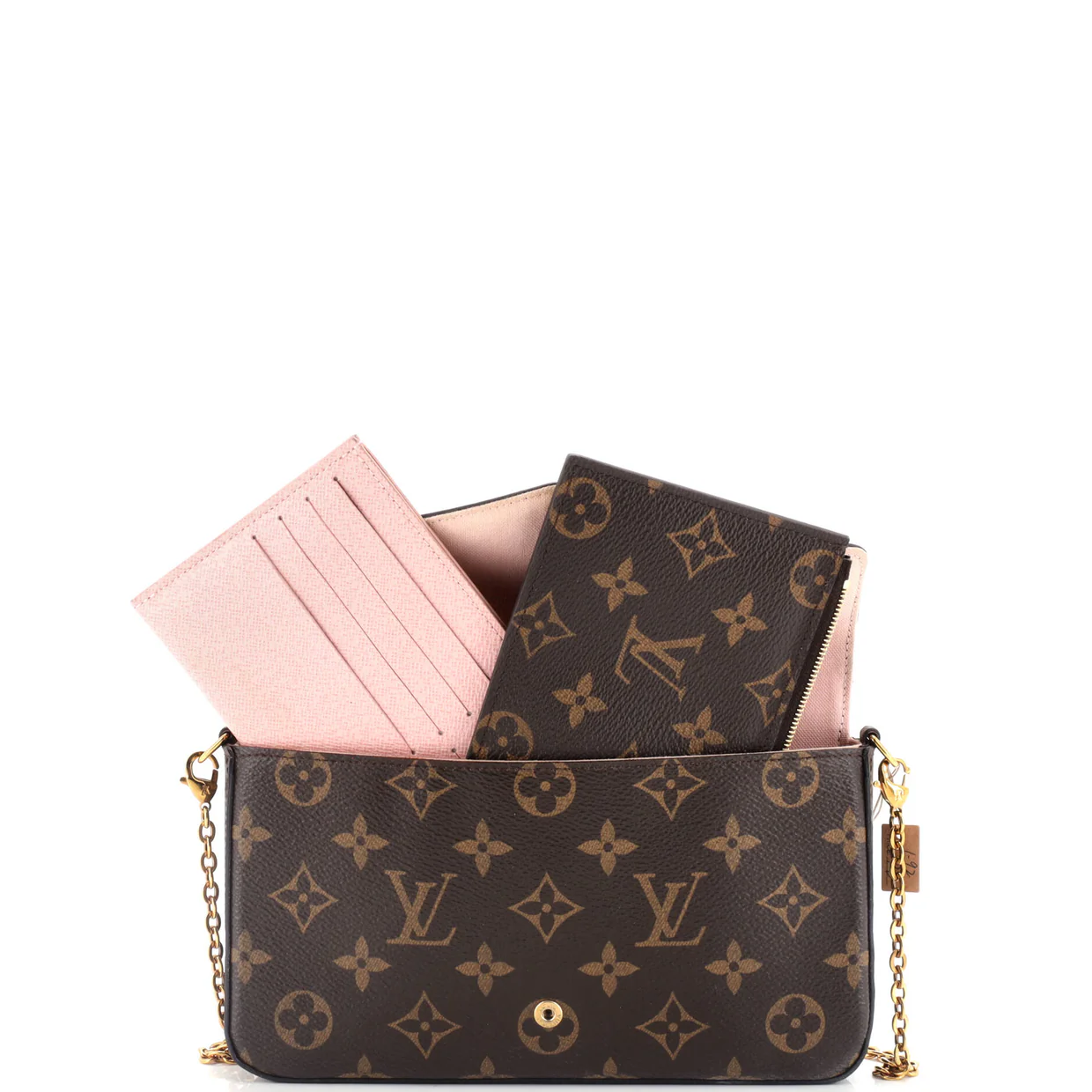 Felicie Pochette Limited Edition Lovely Birds Monogram Canvas - Deep Luxury