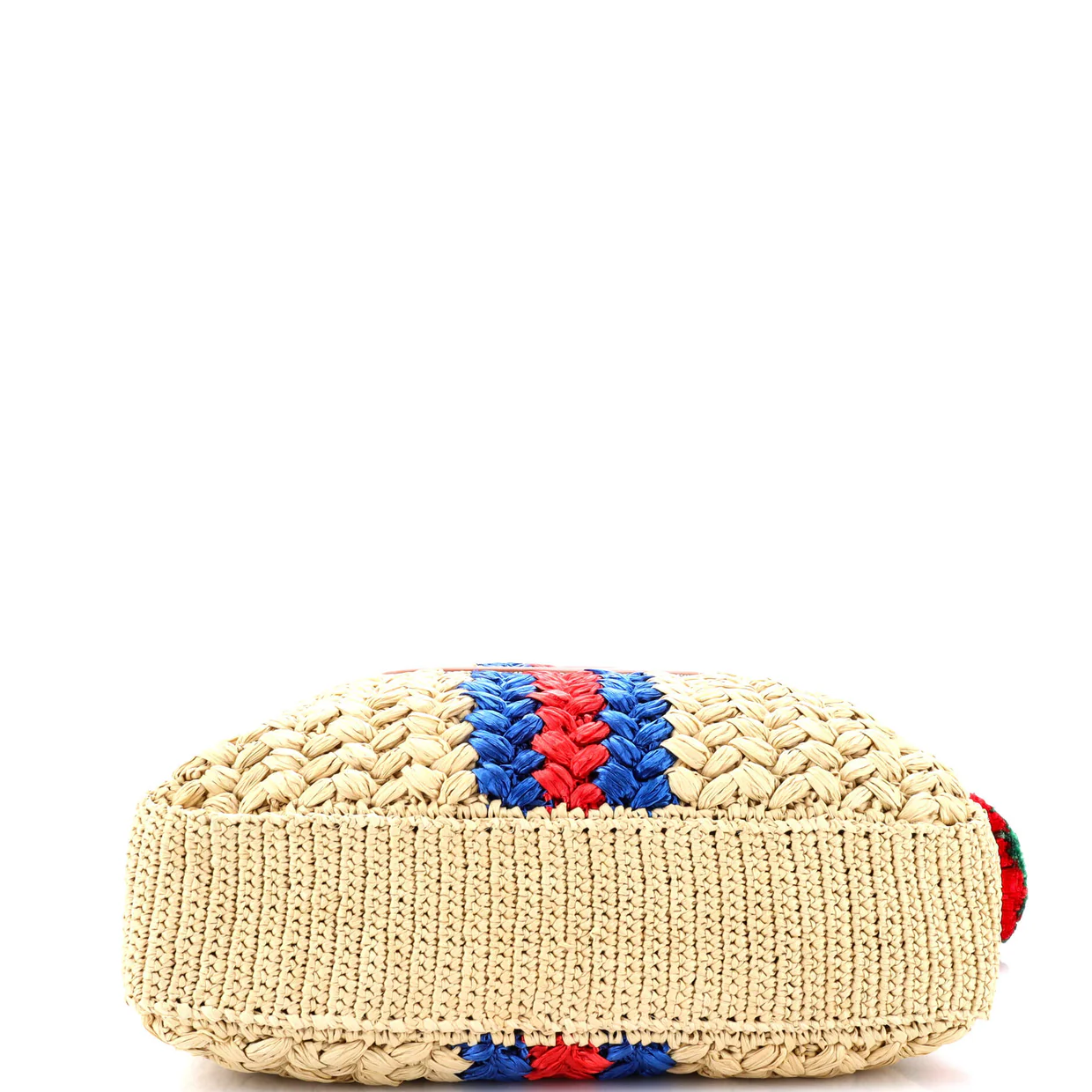 Blondie NM Open Tote Raffia Small - Deep Luxury