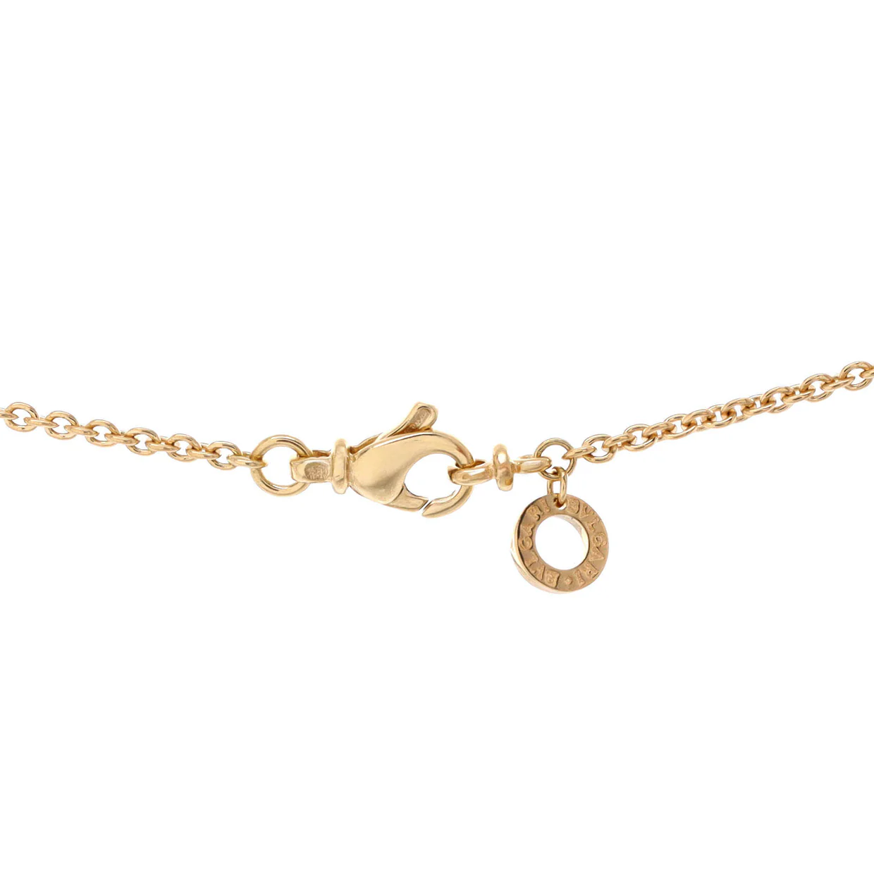 Bvlgari Bvlgari Pendant Necklace 18K Yellow Gold with Diamonds - Deep Luxury