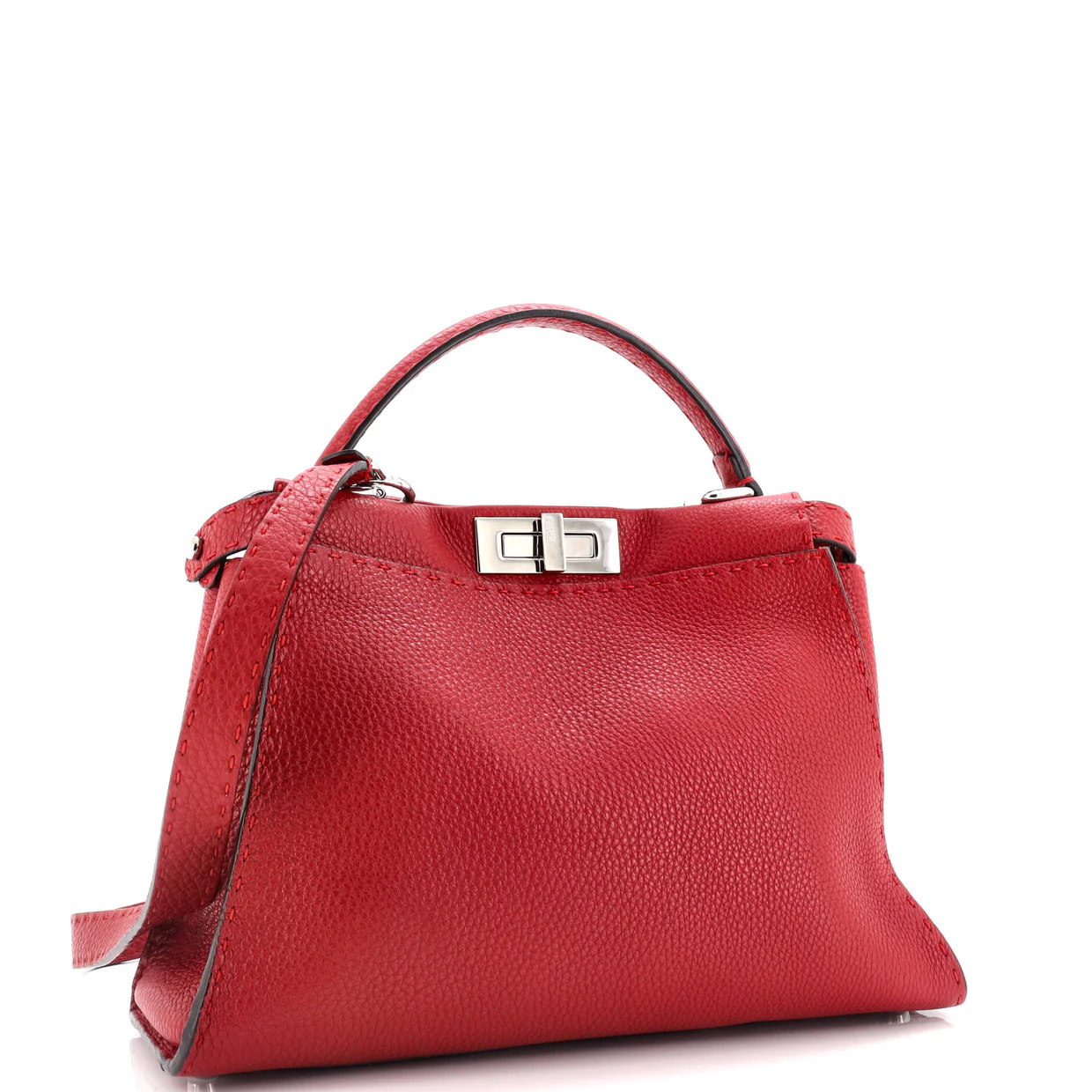 Selleria Peekaboo Bag Leather Medium - Deep Luxury