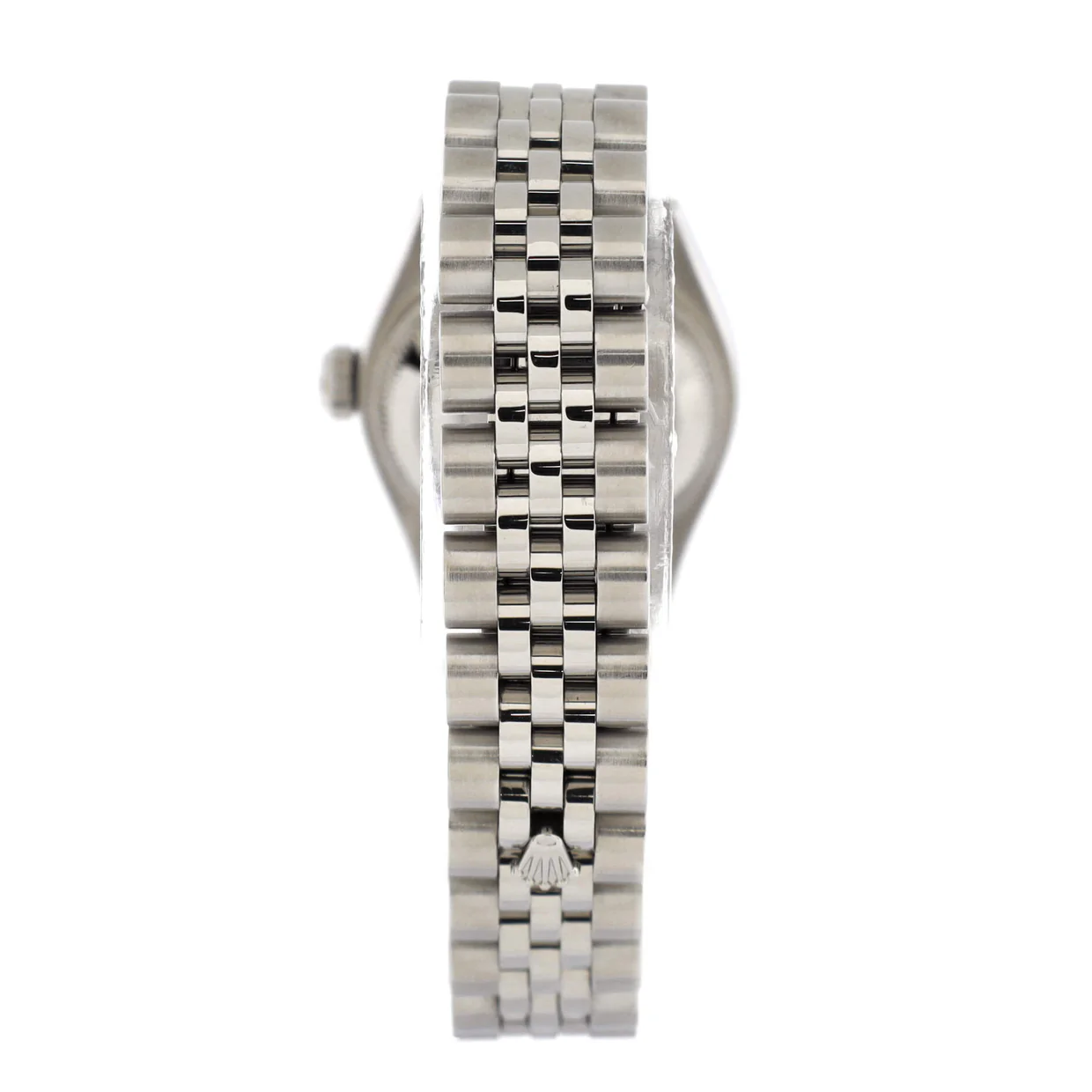 Oyster Perpetual Datejust Automatic Watch Stainless Steel and White Gold with Diamond Markers 26 - Deep Luxury