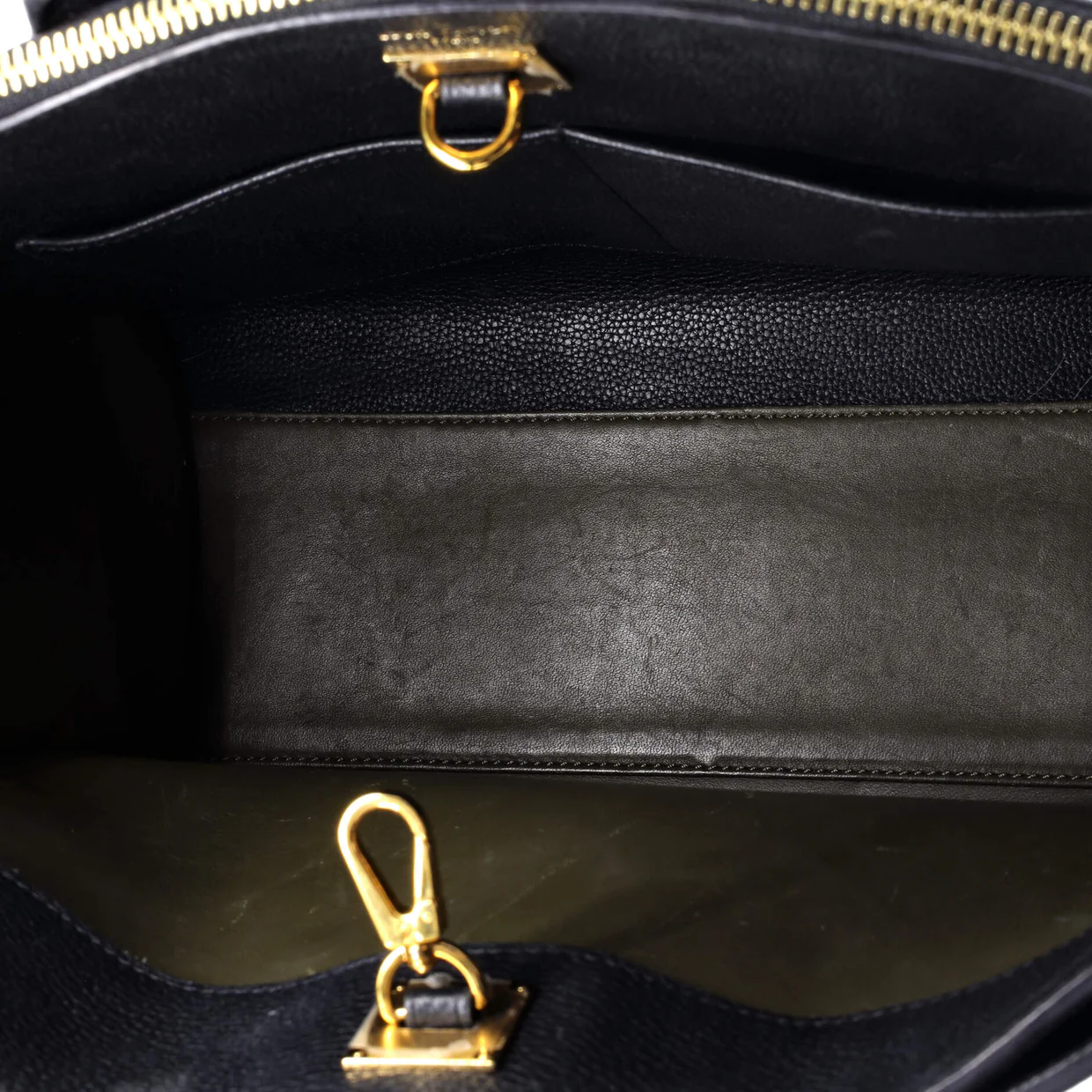 City Steamer Handbag Leather MM - Deep Luxury