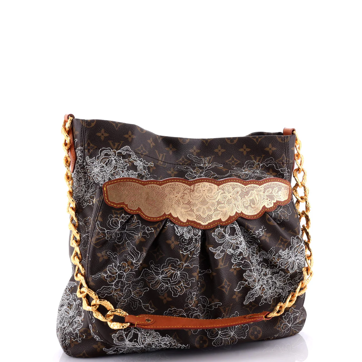 Fersen Handbag Limited Edition Monogram Dentelle - Deep Luxury