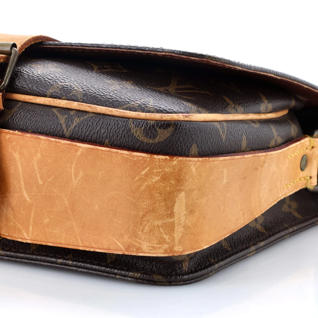 Cartouchiere Handbag Monogram Canvas MM - Deep Luxury