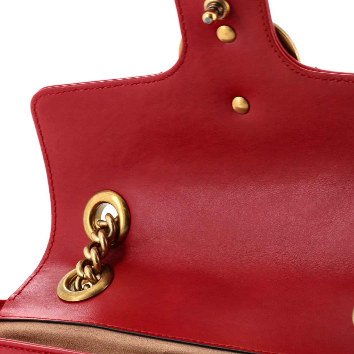 GG Marmont Flap Bag Matelasse Leather Mini - Deep Luxury