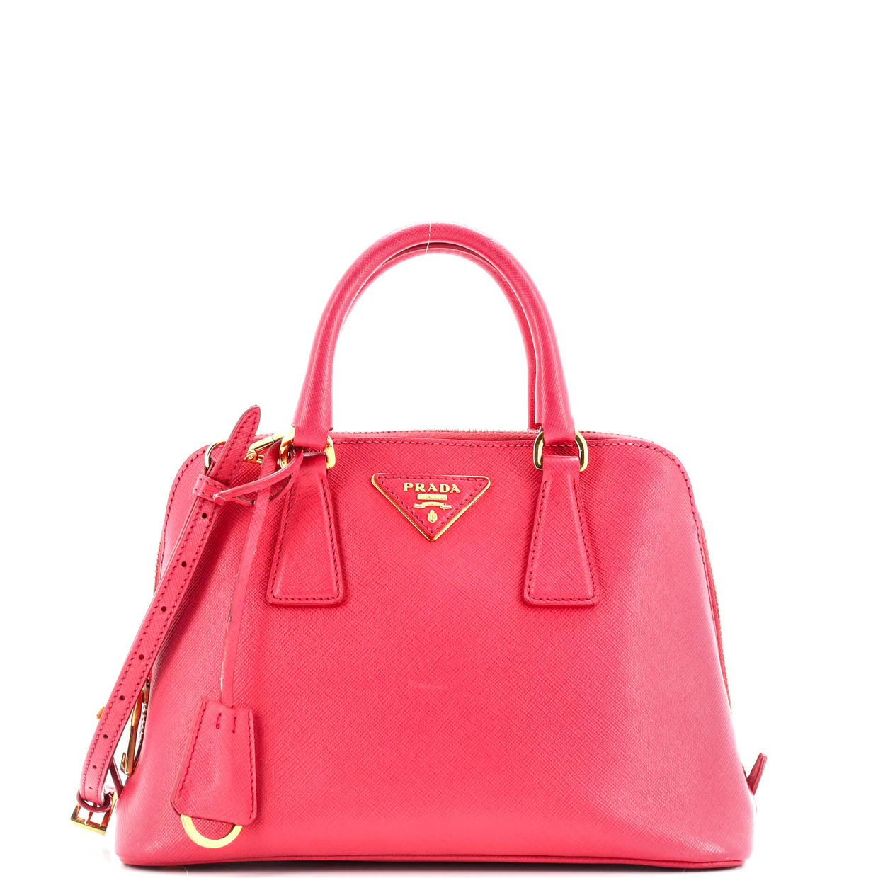 Promenade Bag Saffiano Leather Small - Deep Luxury