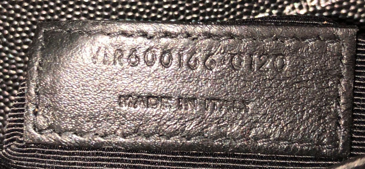 Classic Monogram Envelope Satchel Mixed Matelasse Leather Large - Deep Luxury