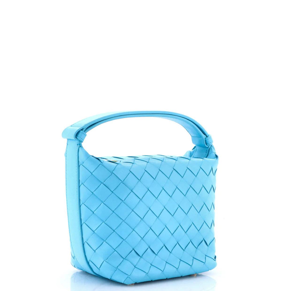 Wallace Shoulder Bag Intrecciato Nappa Mini - Deep Luxury