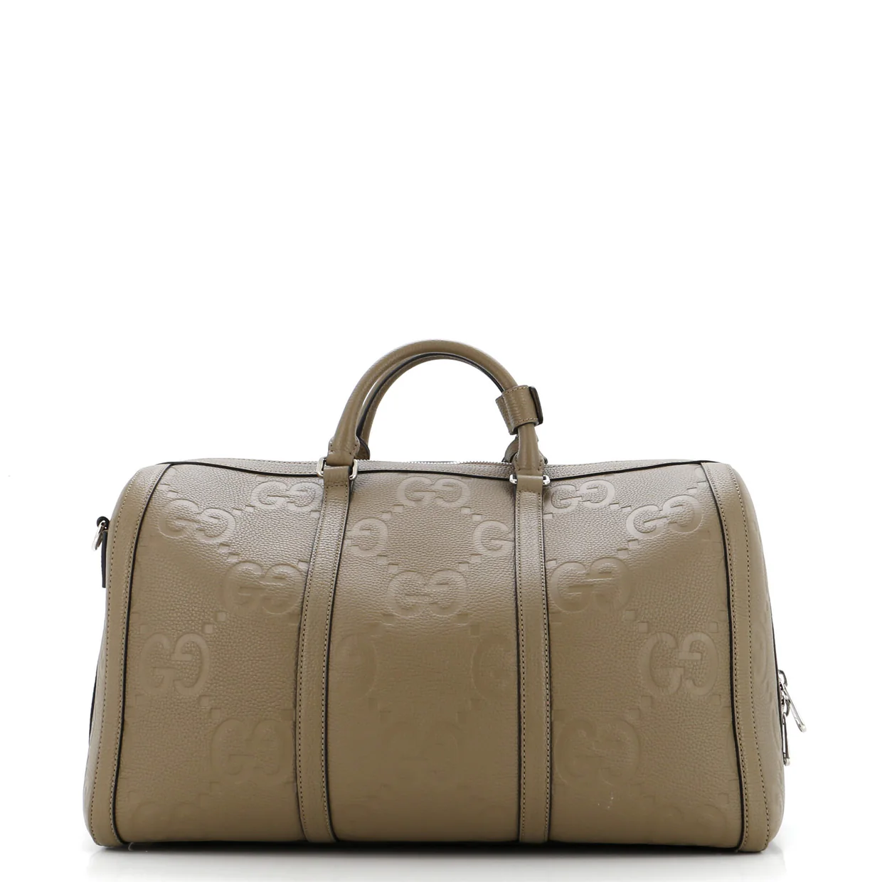 Duffle Bag Jumbo GG Embossed Leather Small - Deep Luxury