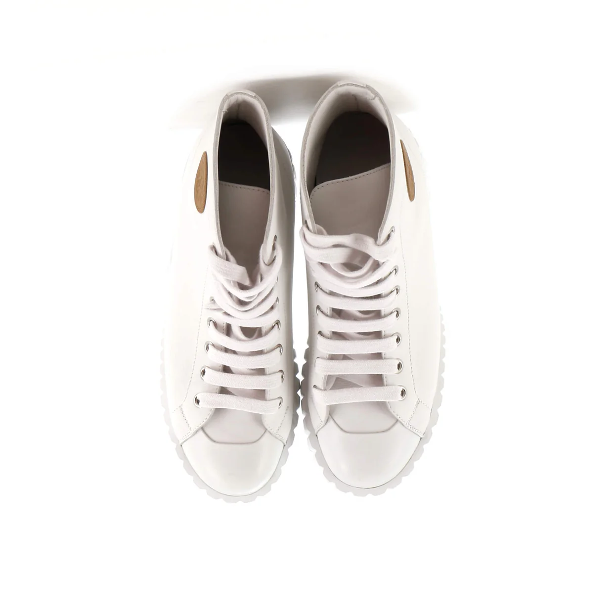 Climb High-Top Sneakers Leather - Deep Luxury